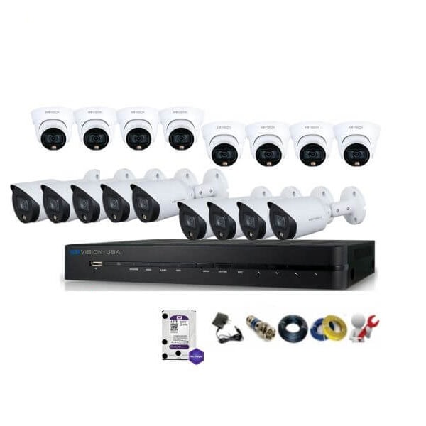 Báo Giá Chi Tiết Trọn Bộ Camera KBvision 2.0M (17 Mắt Đến 32 Mắt) Full HD 1080P