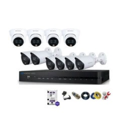 Bộ 10 Mắt Camera Fullcolor KBvision Có Màu Ban Đêm 2.0M
