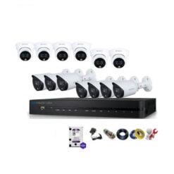 Bộ 13 Mắt Camera Fullcolor KBvision Có Màu Ban Đêm 2.0M