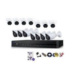 Bộ 14 Mắt Camera KBvision Full Color Có Màu Ban Đêm 2.0M