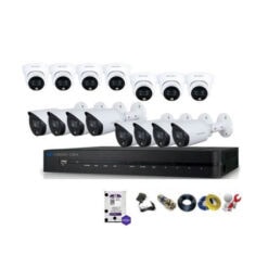 Bộ 15 Mắt Camera KBvision Full Color Có Màu Ban Đêm 2.0M