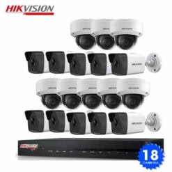 Bộ camera 18 Mắt CAMERA IP Hikvision 4.0MP Full hd 2K