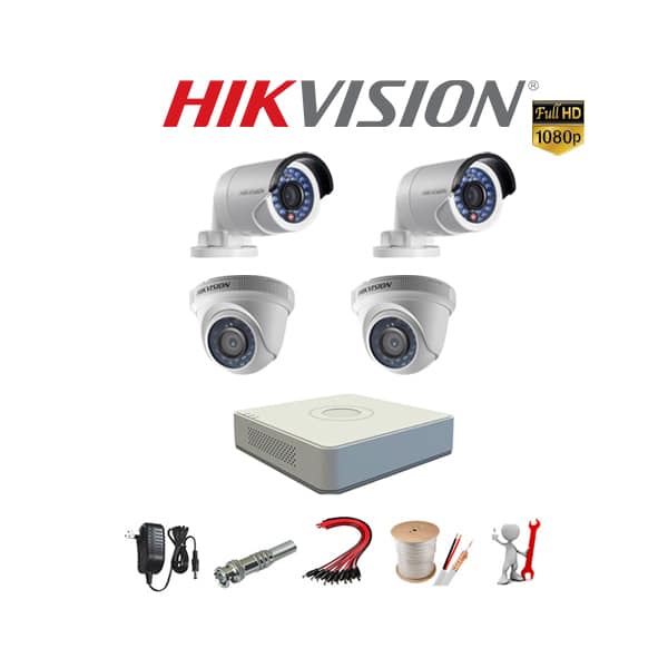 Bộ 22 Mắt Camera Analog Hikvision 2.0M Full HD 1080P