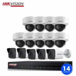 Bộ camera 14 Mắt Camera Hikvision 2.0MP Full Hđ 1080