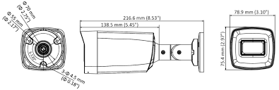 Camera DS-2CE17H0T-IT5F(C) 4 in 1HIKVISION 5.0 Megapixel