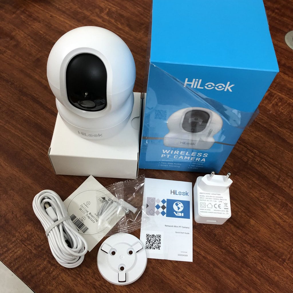 Camera HiLook Wifi IP 2MP IPC-P220-Lắp trong nhà