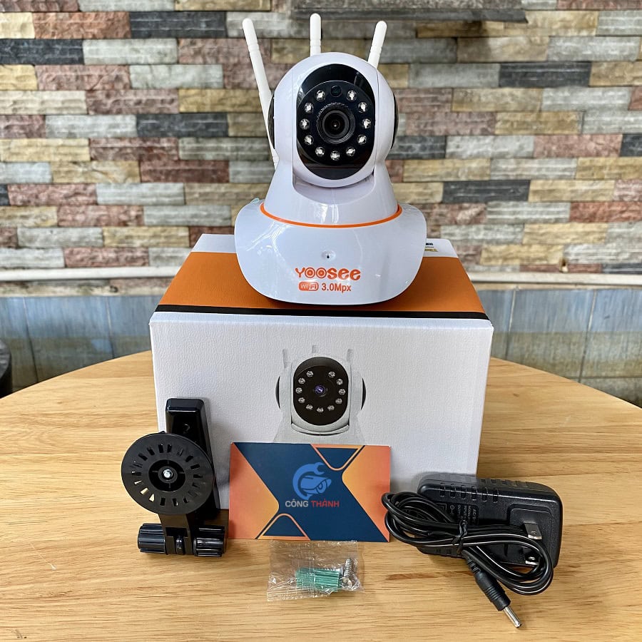 Camera Ip YooSee 3 Râu Full HD 3.0Mpx 1296P Tiếng Việt Mới 2022