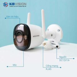 Camera KBONE KN-B21FL 2mp Wifi ngoài trời Full Color