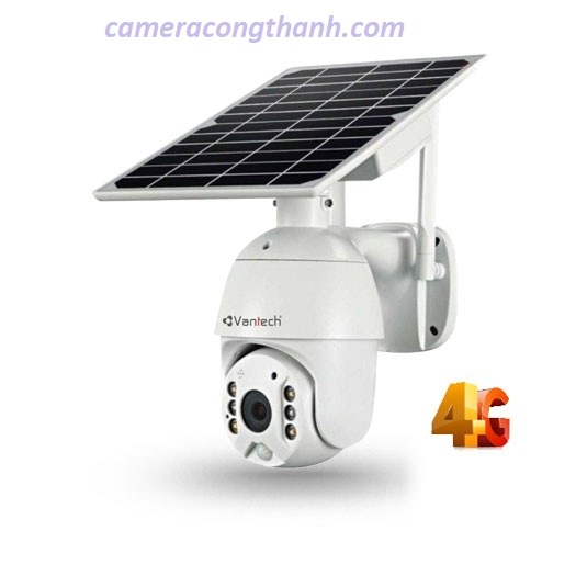 Camera Vantech 2.0MP Solar Panel 4G IP VP-2506B-4G