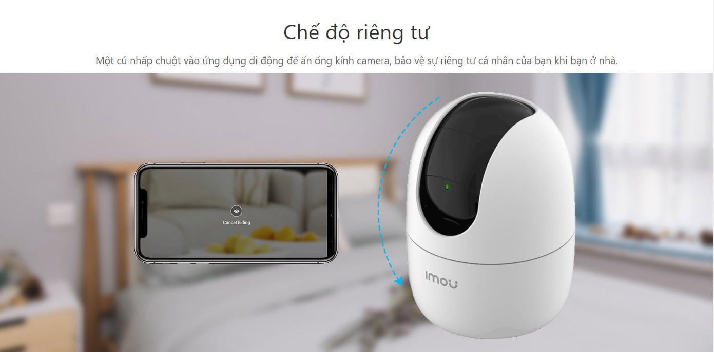 Camera Wifi 4MP IMOU IPC-A42P-D-V2 – Lắp Trong Nhà