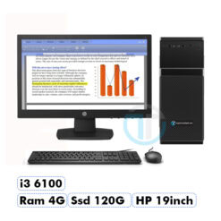 Cấu Hình Văn Phòng i3-6100 (TẶNG KÈM Bộ phím, chuột + loa giải trí 2.0 + lót chuột cao cấp )