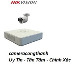 Lắp Đặt Trọn Bộ 1 Camera Giám Sát Hikvision 1.0MP 720P