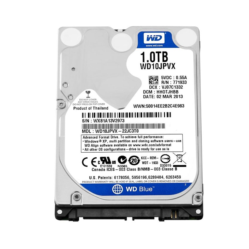 Ổ Cứng HDD Seagate 1TB/128MB/2.5/5400 Hàng chính hãng