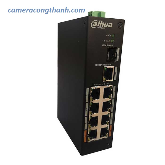 Switch DAHUA DH-PFS3110-8ET-96 POE 8 cổng