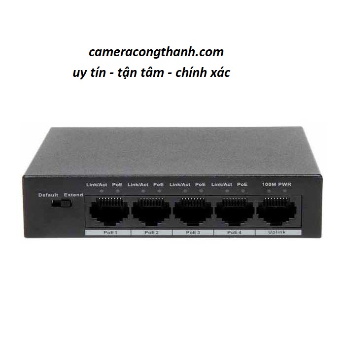 Switch KBVISION KX-CSW04 5-port 10/100/1000Mbps Base-T