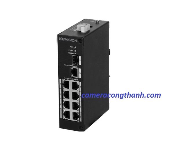 Switch Kbvision KX-CSW08-eP PoE 8 port