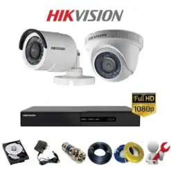 TRỌN BỘ 2 CAMERA HIKVISION 720 MP (1.0MP) – Hàng Nhập Khẩu