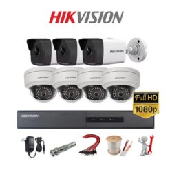 Trọn Bộ 7 Camera IP HIKVISION 2MP (1080 full HD)